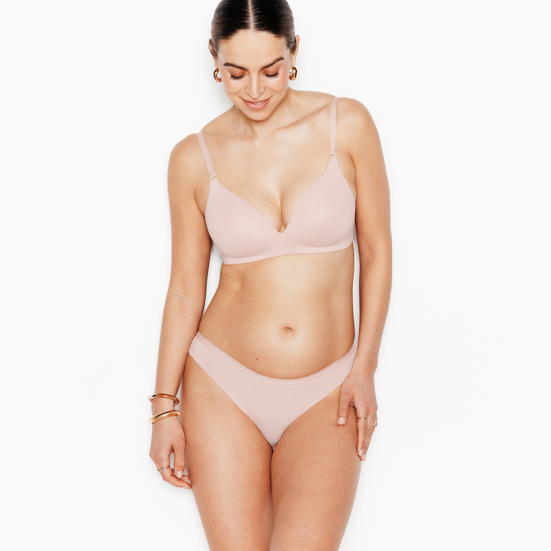 RougeGorge Lingerie - Culotte en microfibre - Naturel - Taille 44 - Femme