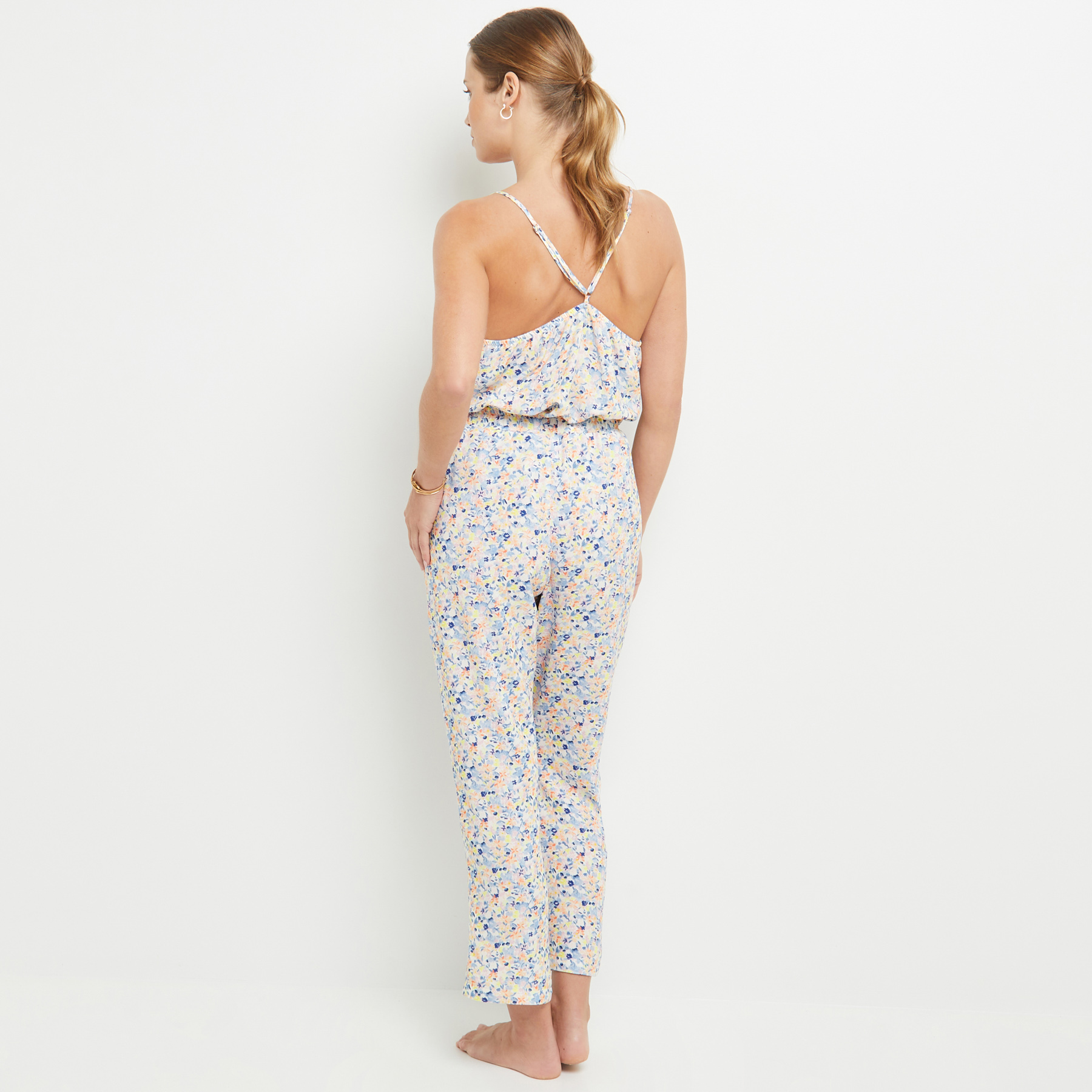 SOLDES [PROMO - 66%] short/pantalon femme Multico bleu Viscose ROUGE GORGE LINGERIE