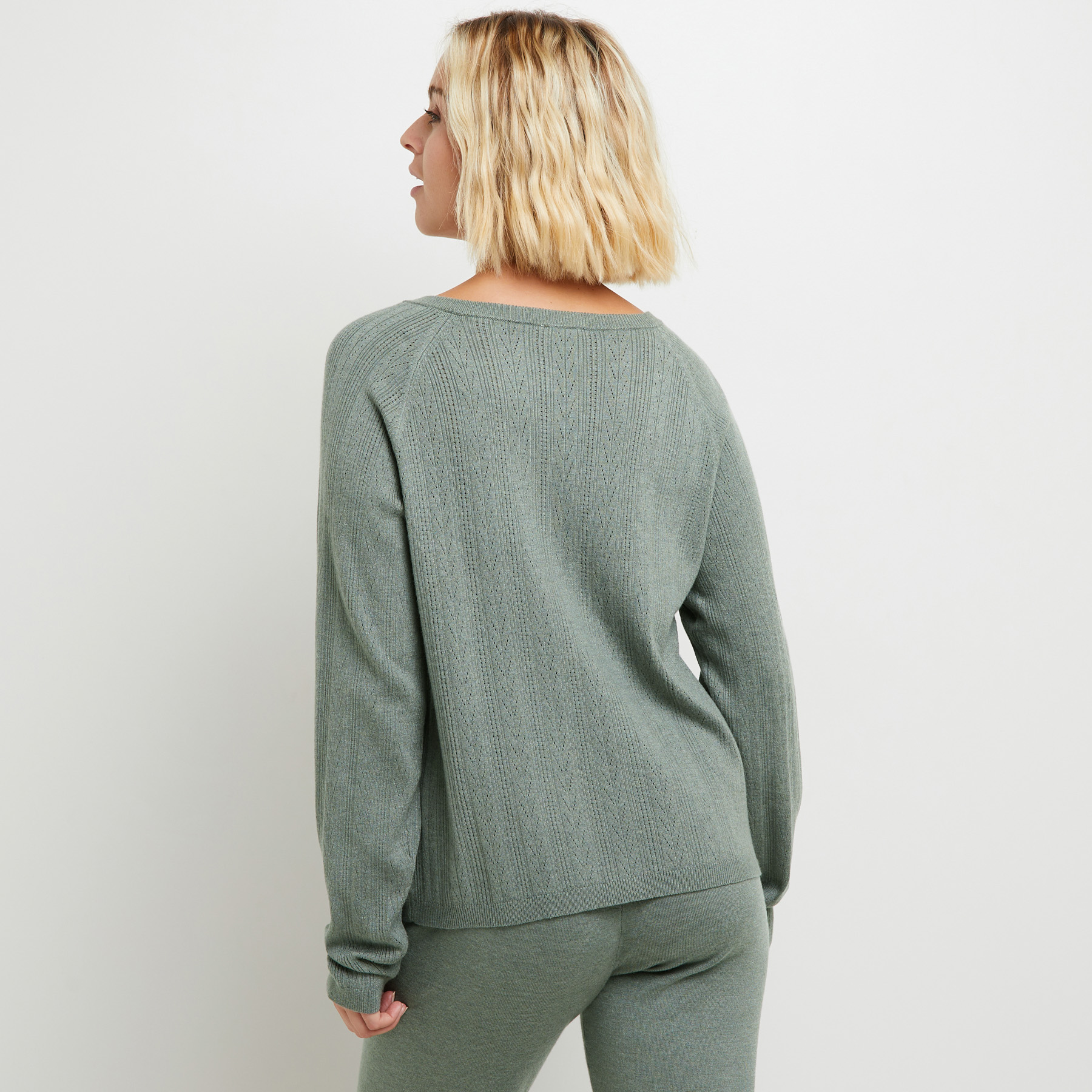 SOLDES [PROMO - 67%] tee-shirt/top/caraco femme Kaki Viscose ROUGE GORGE LINGERIE