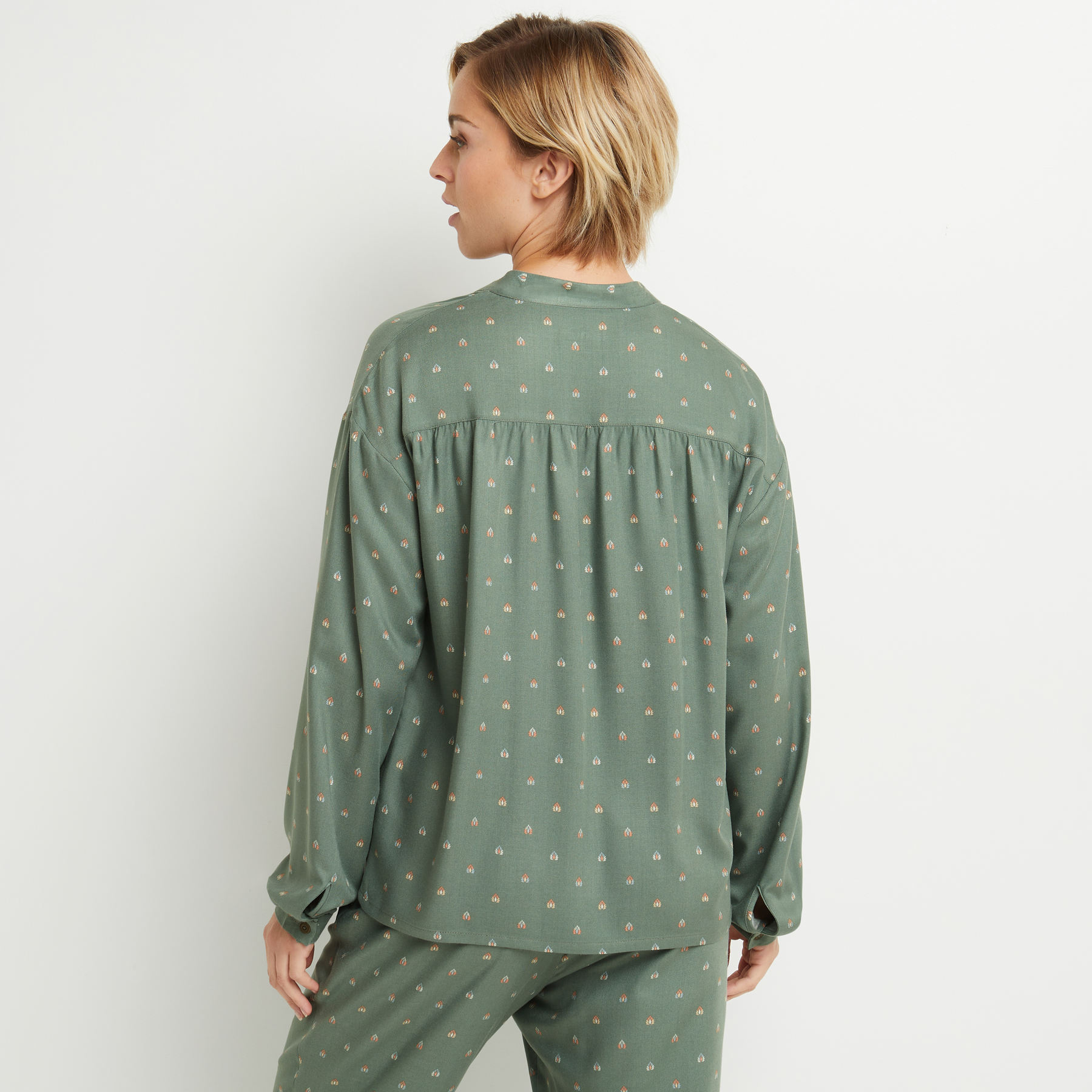 SOLDES [PROMO - 67%] tee-shirt/top/caraco femme Multico vert Viscose ROUGE GORGE LINGERIE