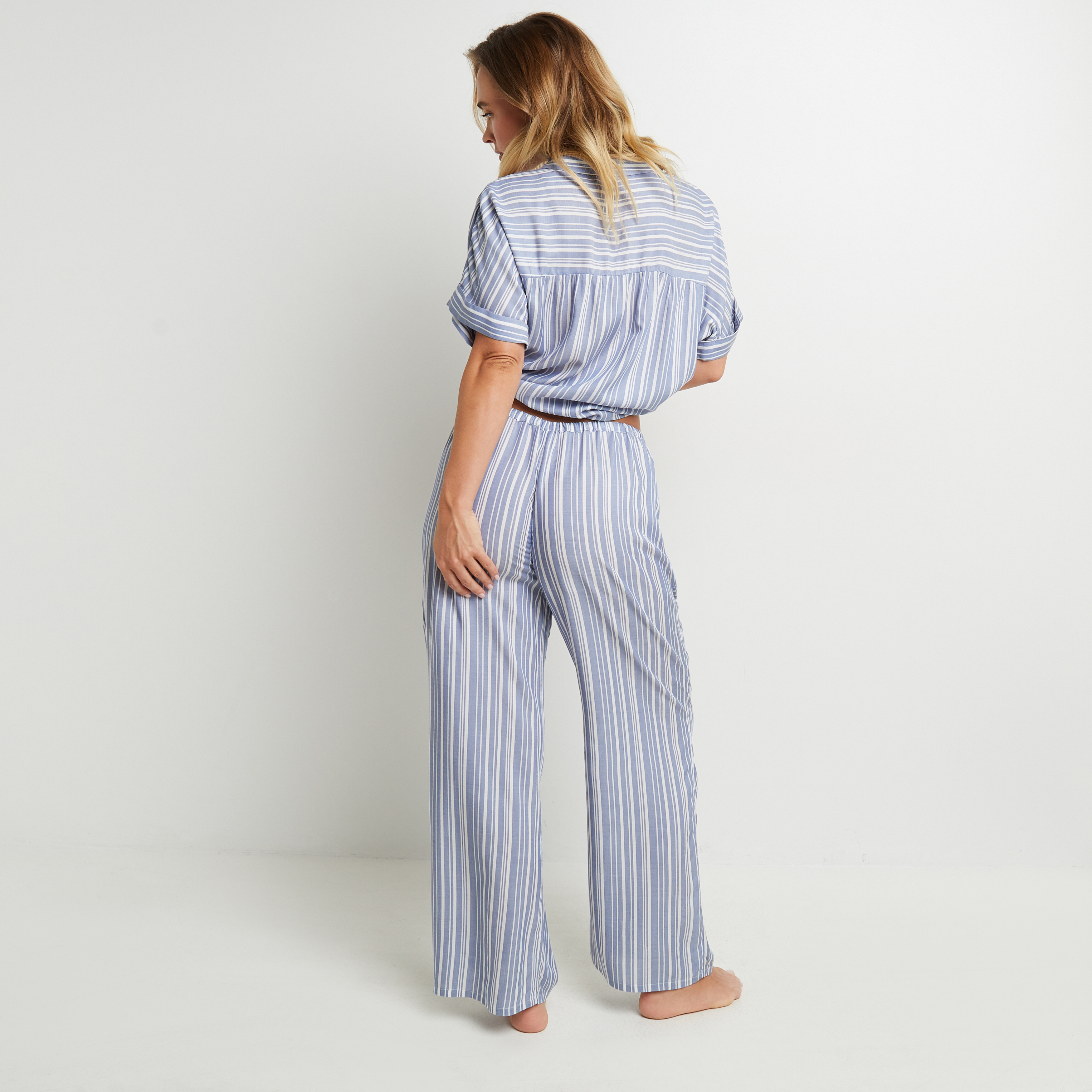 SOLDES [PROMO - 67%] short/pantalon femme Multico bleu Viscose ROUGE GORGE LINGERIE