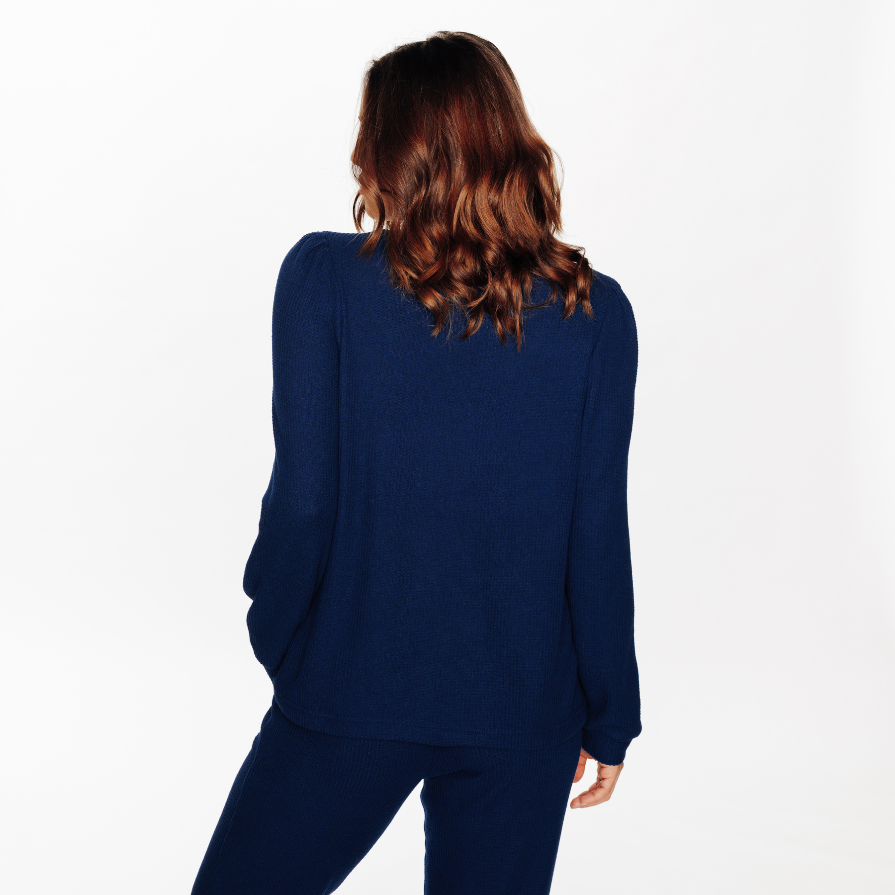 RougeGorge Lingerie - Tee-shirt manches longues - Bleu - Taille 46 - Femme