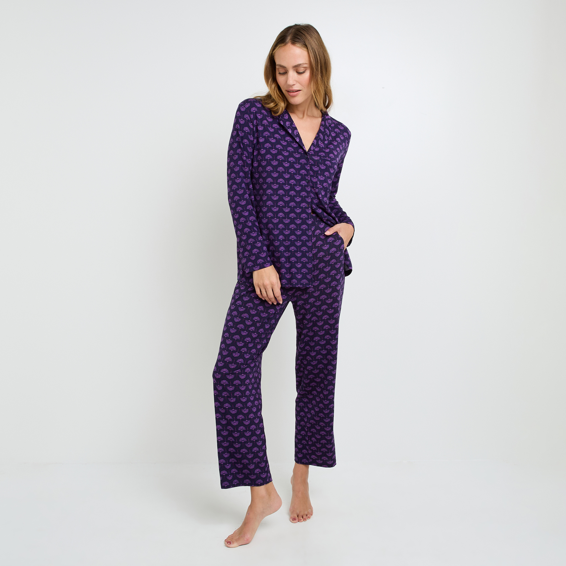 SOLDES RougeGorge Lingerie - Pantalon de pyjama - Multico rose - Taille 36 - Femme ROUGE GORGE LINGERIE