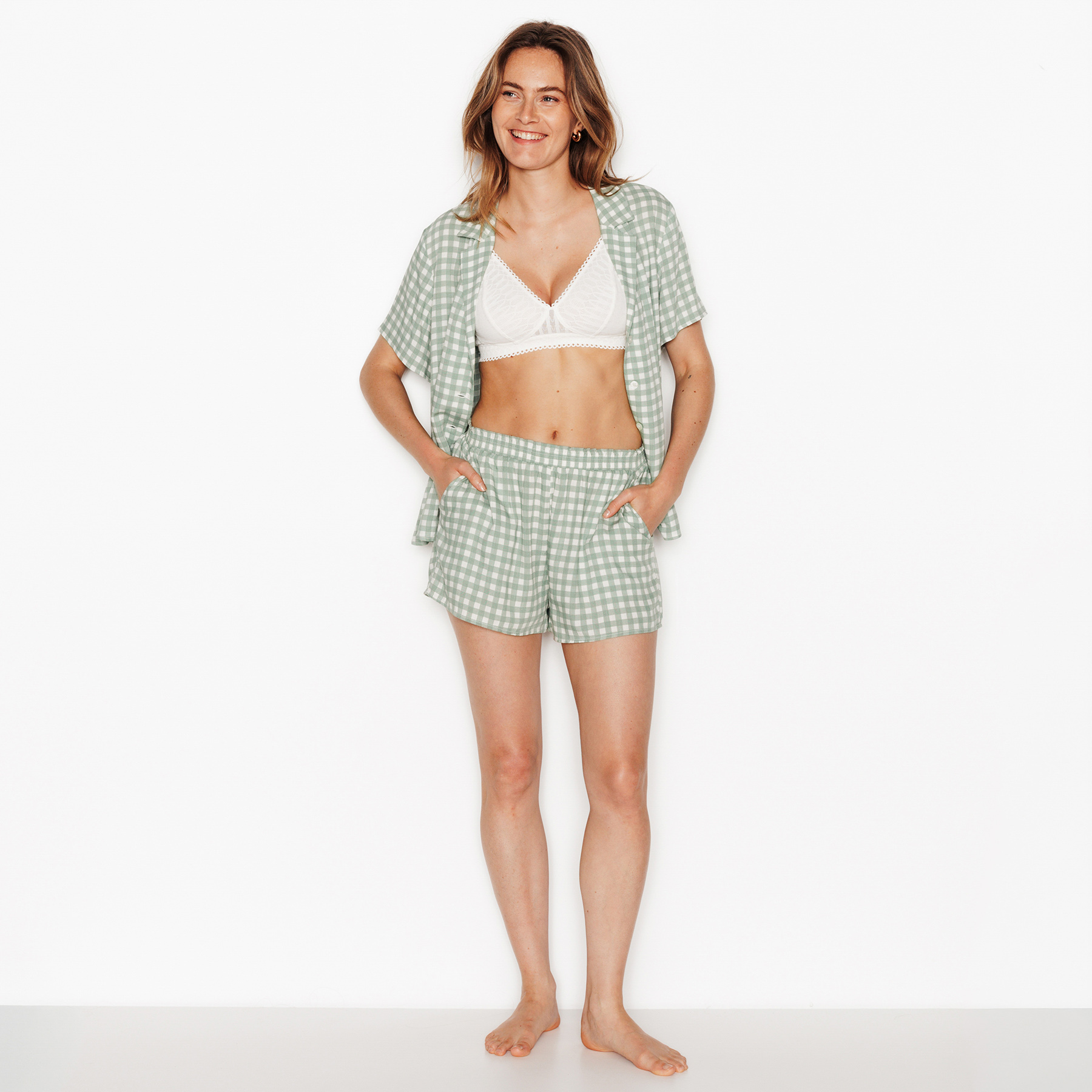 RougeGorge Lingerie - Short - Multico vert - Taille 44 - Femme