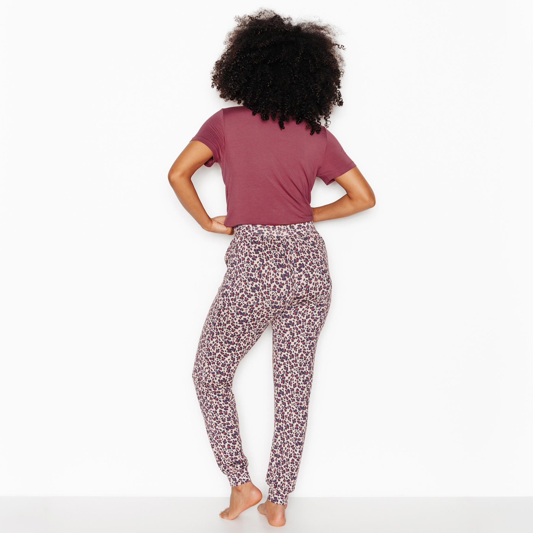 RougeGorge Lingerie - Pantalon de pyjama - Multico rose - Taille 38 - Femme