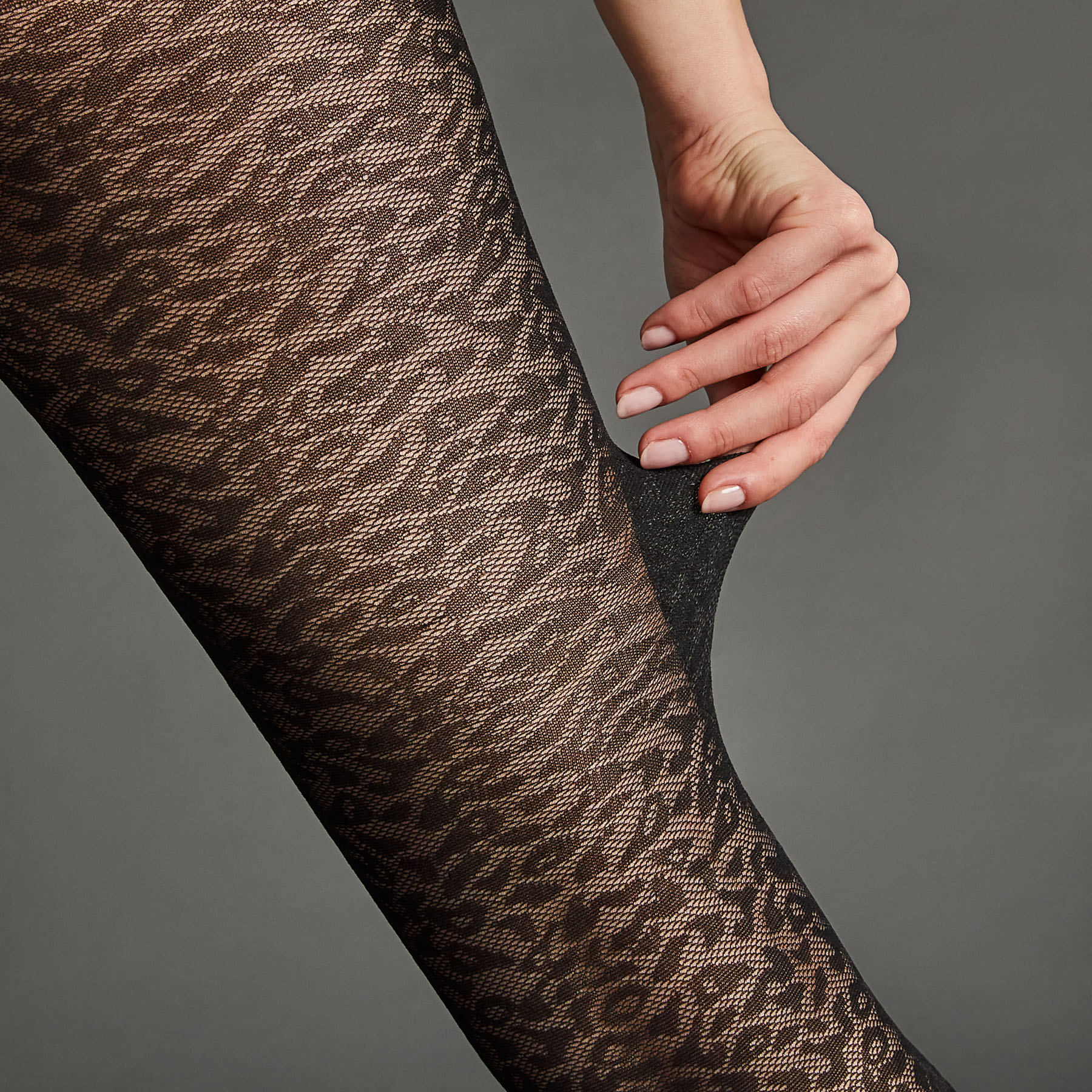 SOLDES [PROMO - 70%] Collants fantaisie femme Noir Polyamide ROUGE GORGE LINGERIE