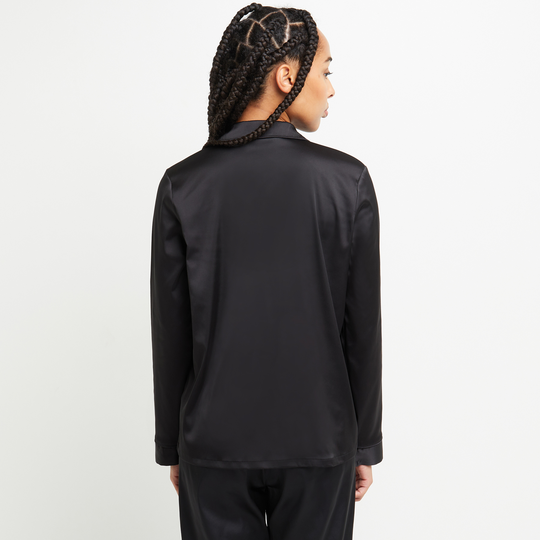 SOLDES [PROMO - 67%] tee-shirt/top/caraco femme Noir Satin ROUGE GORGE LINGERIE