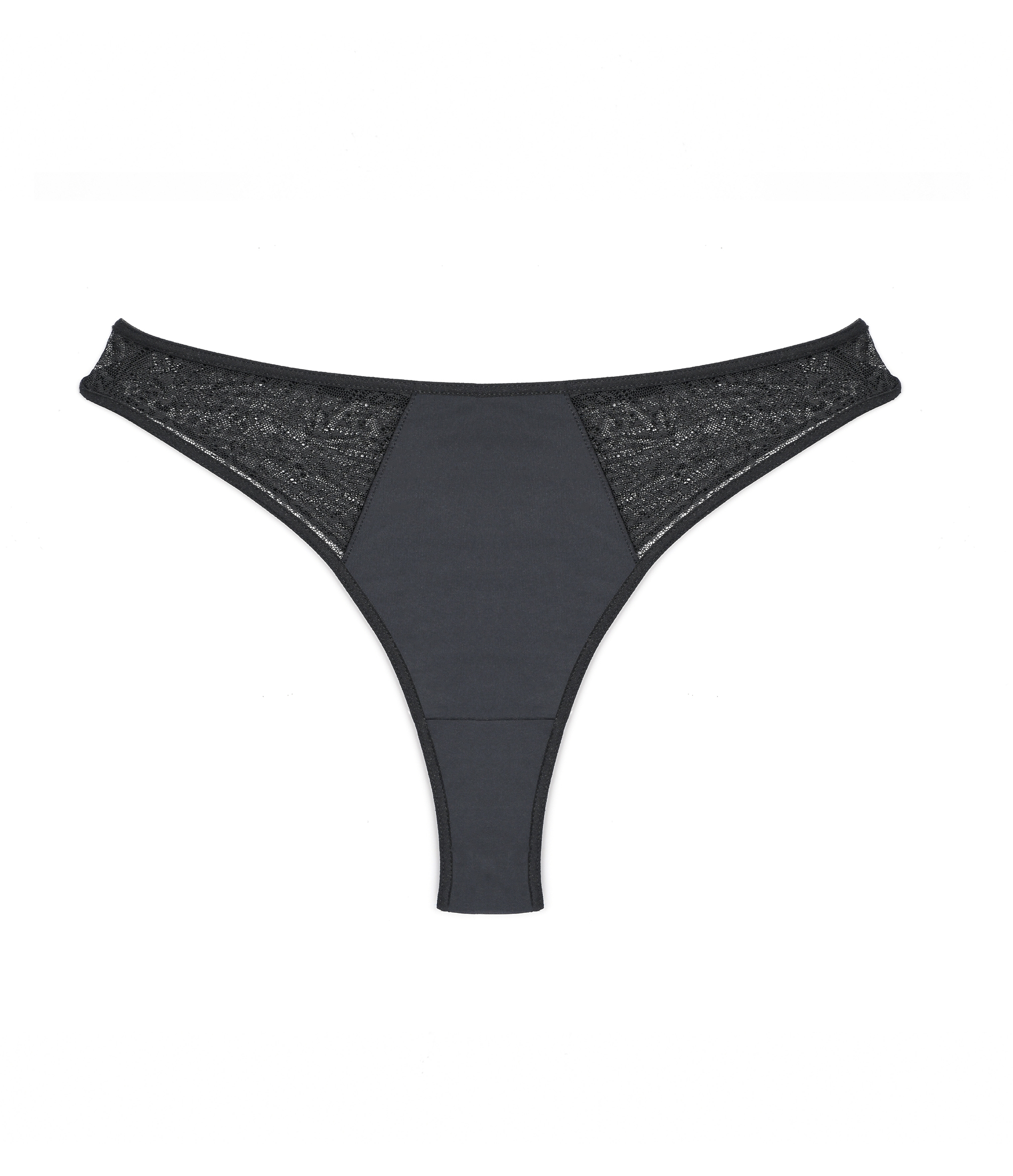 SOLDES [PROMO - 69%] Tanga femme Noir Microfibre ROUGE GORGE LINGERIE