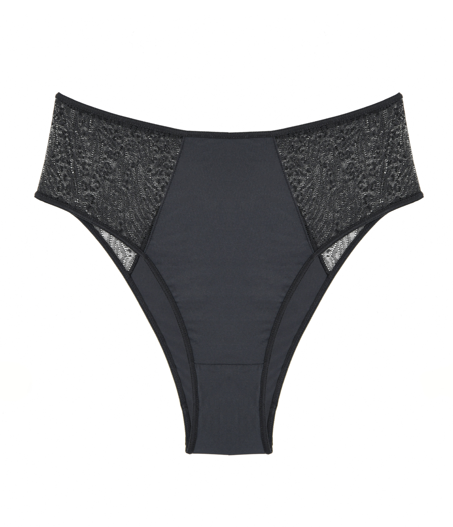 SOLDES [PROMO - 73%] Culotte haute femme Noir Microfibre ROUGE GORGE LINGERIE