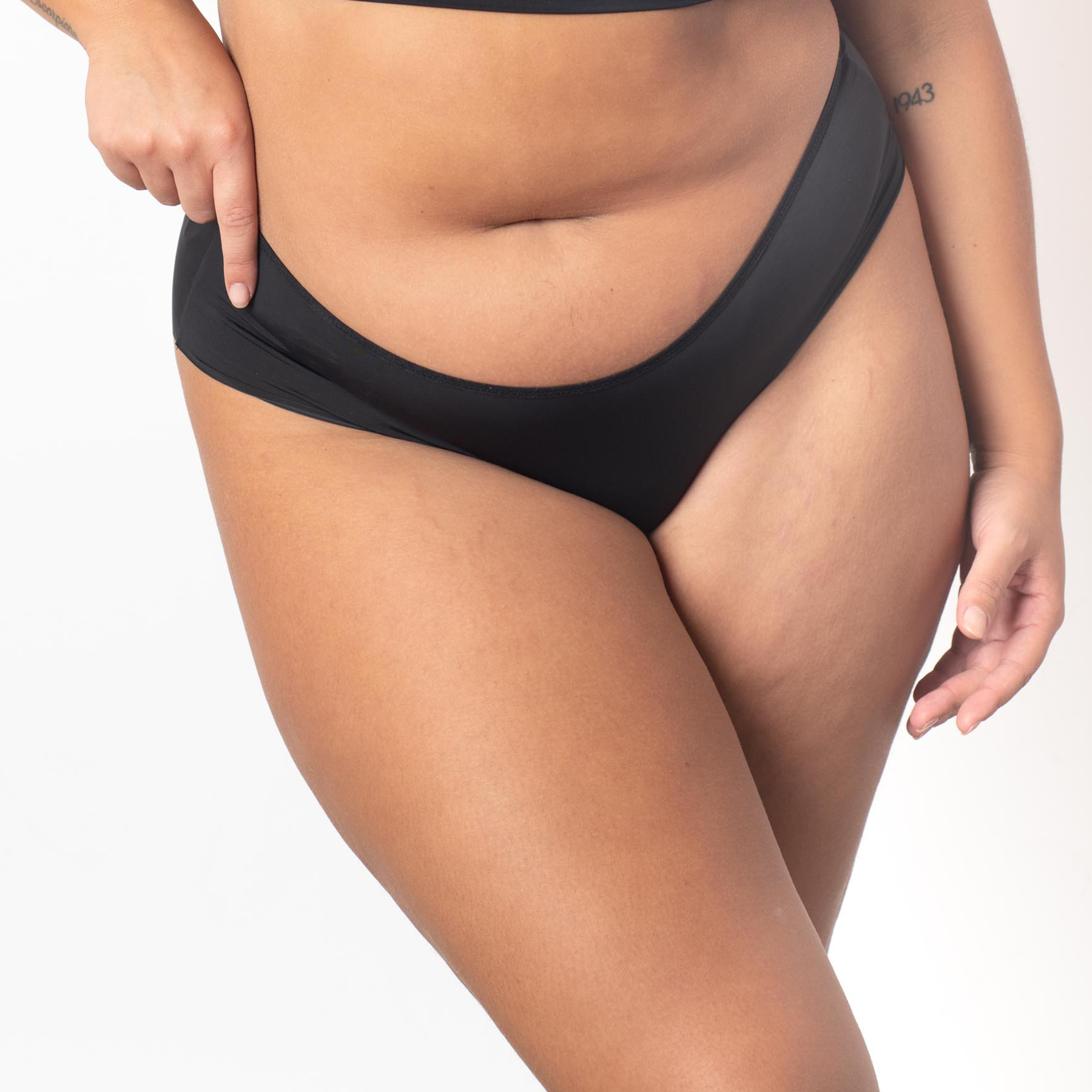 SOLDES [PROMO - 62%] Shorty femme Noir Microfibre ROUGE GORGE LINGERIE