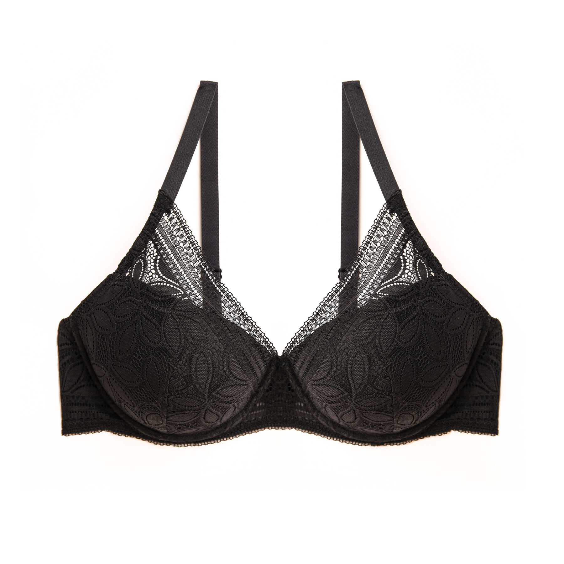 SOLDES [PROMO - 69%] Soutien-gorge ampliforme femme Noir Dentelle ROUGE GORGE LINGERIE