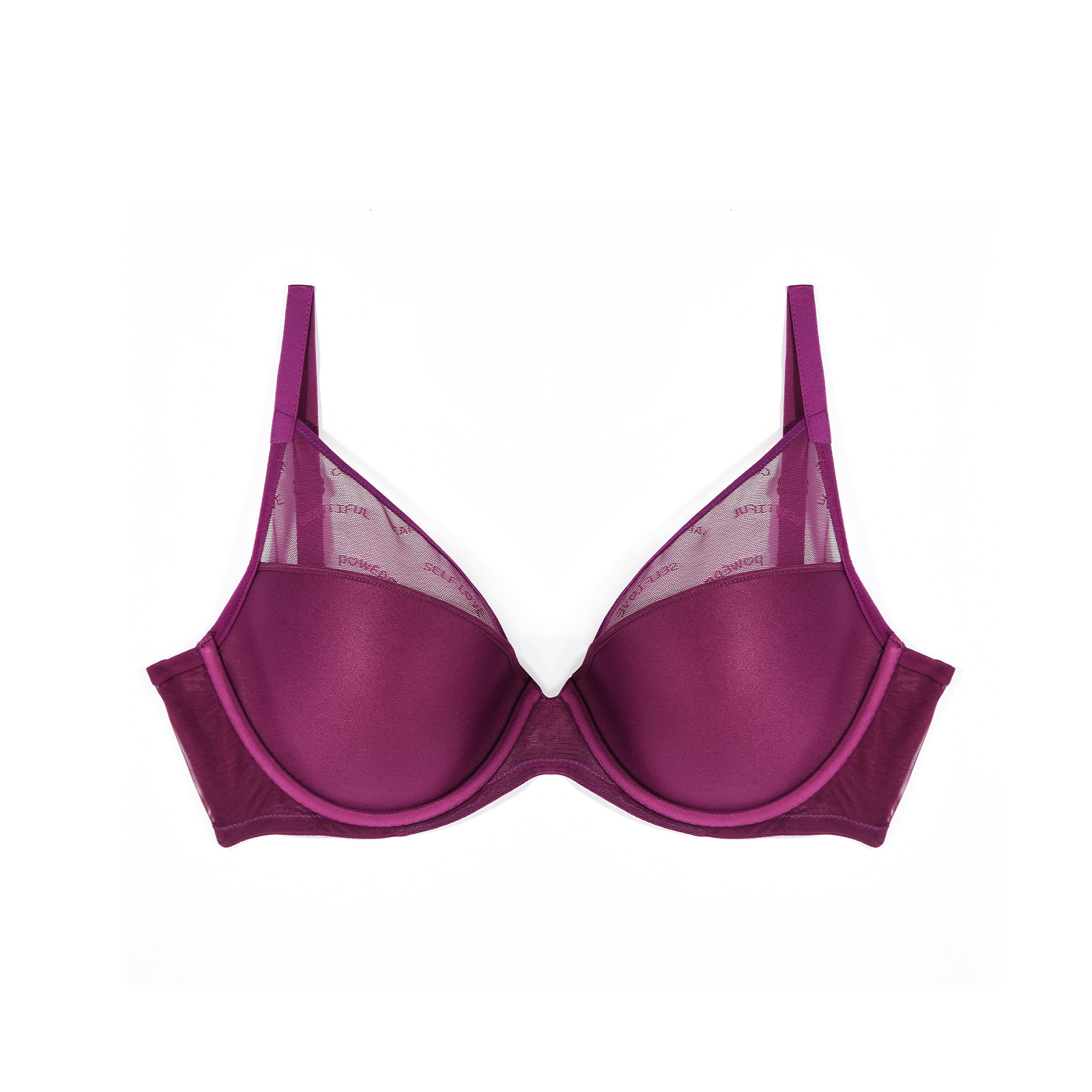 SOLDES [PROMO - 20%] Soutien-gorge ampliforme femme Violet Tulle ROUGE GORGE LINGERIE