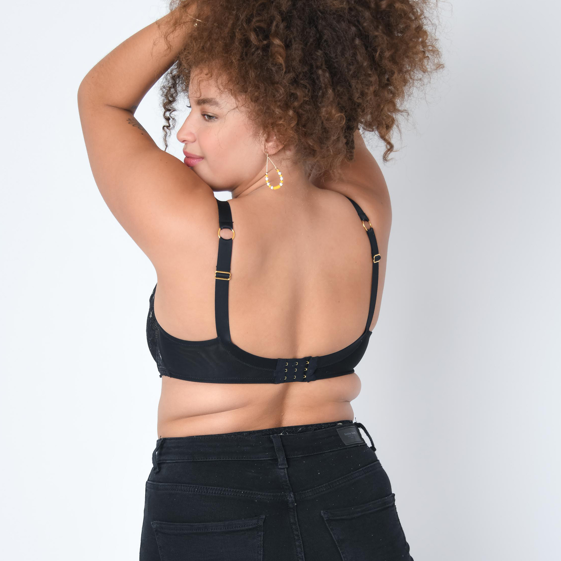 SOLDES [PROMO - 20%] Soutien-gorge corbeille femme Noir Dentelle ROUGE GORGE LINGERIE