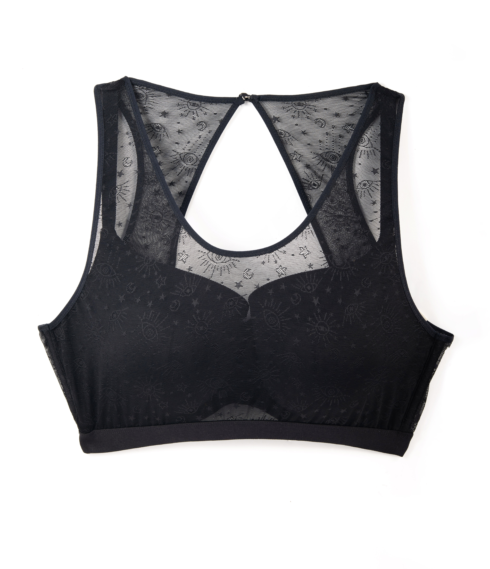 SOLDES [PROMO - 20%] Soutien-gorge ampliforme femme Noir Tulle ROUGE GORGE LINGERIE