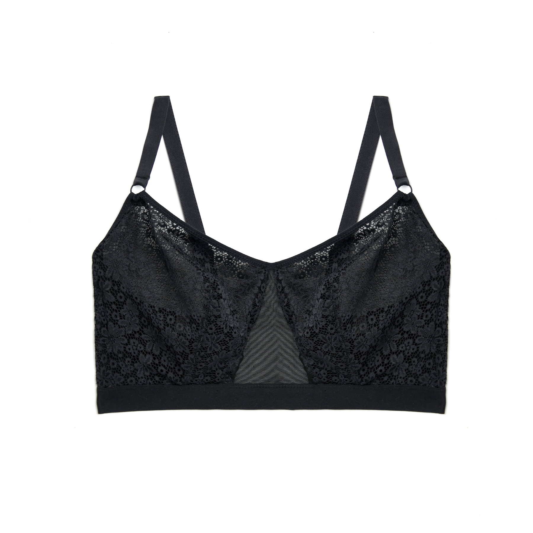 SOLDES [PROMO - 66%] Soutien-gorge sans armature femme Noir Dentelle ROUGE GORGE LINGERIE