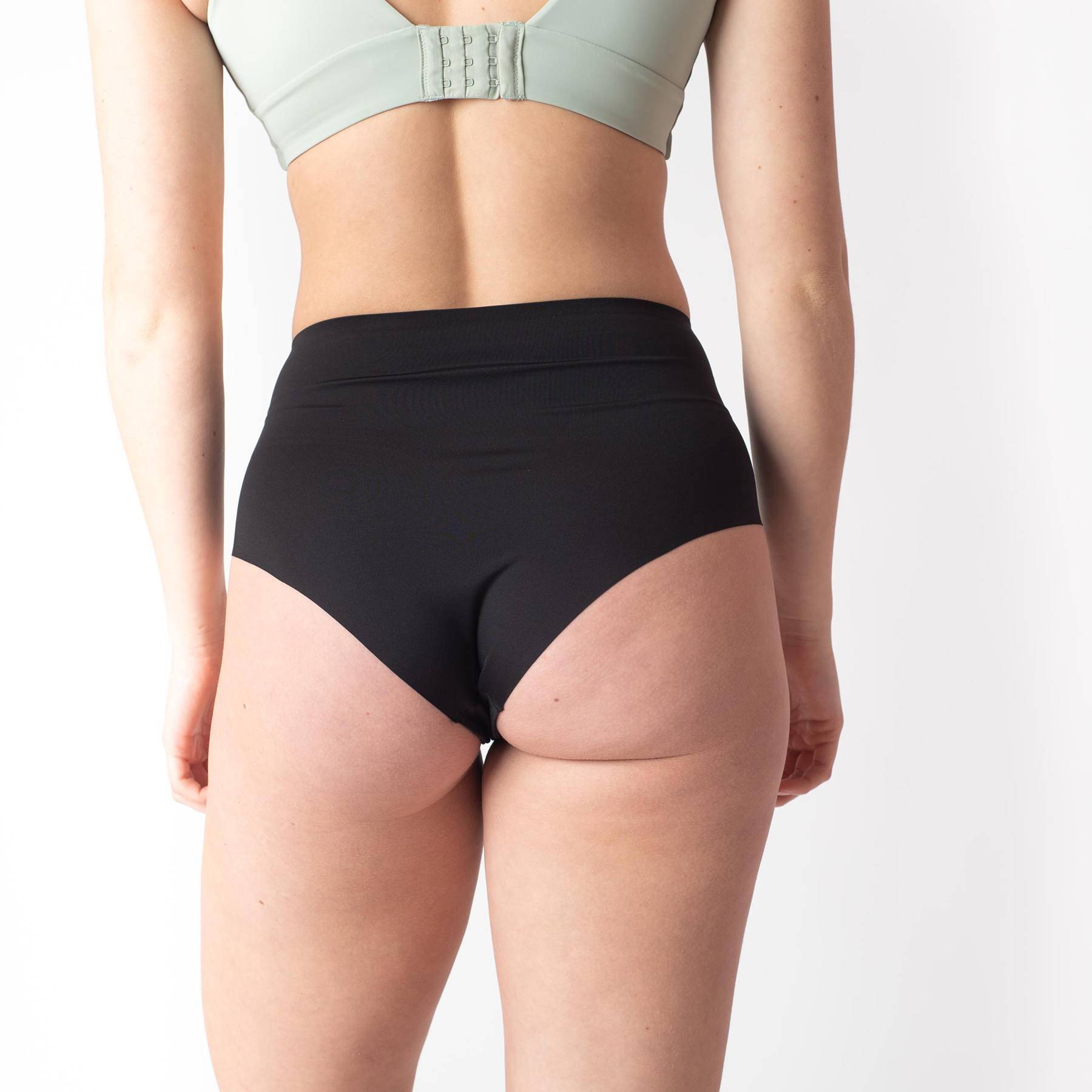 SOLDES [PROMO - 78%] Culotte haute femme Noir Microfibre ROUGE GORGE LINGERIE